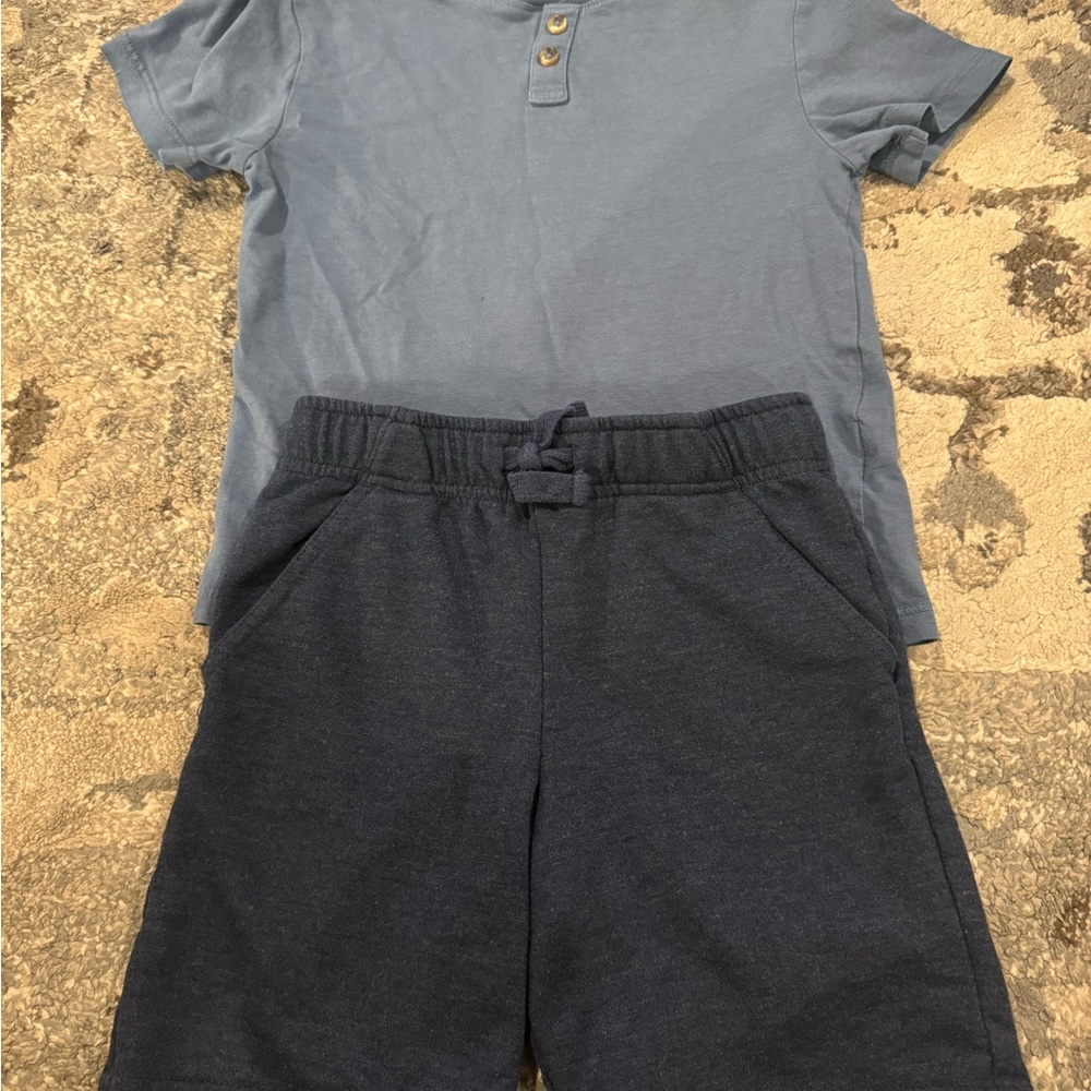 Boy shorts and T-shirt in good condition